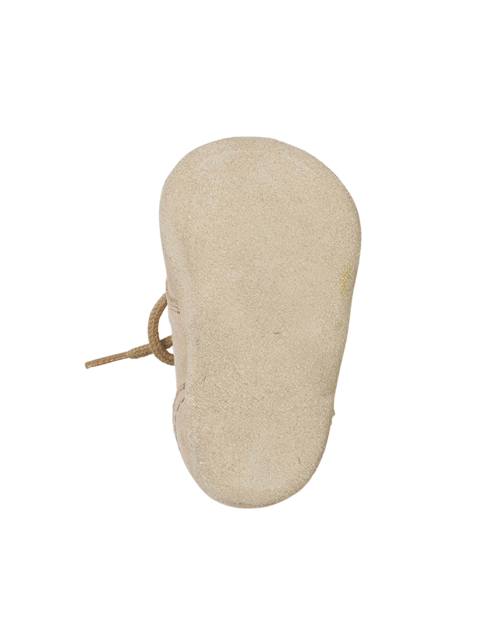 Crib shoe - Cream Suede