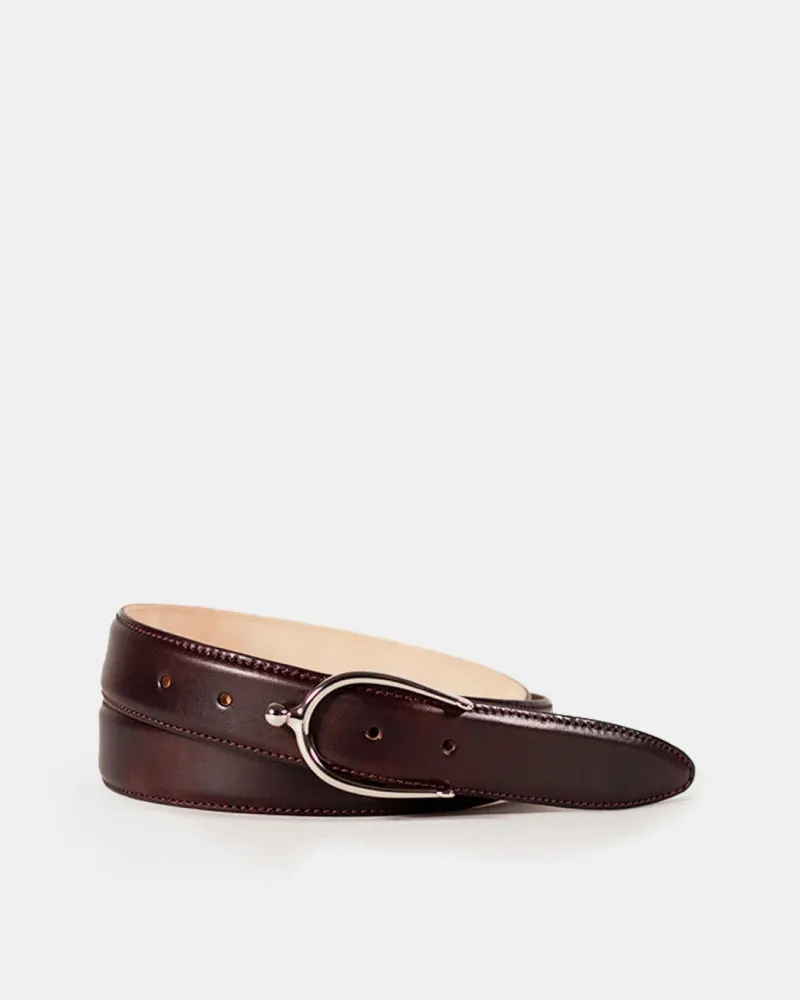 CU Matching Belt - Museum Oxblood