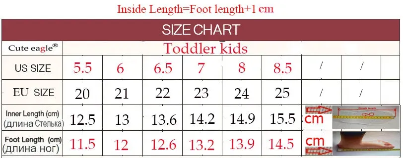 Cute eagle Summer Boys Orthopedic Sandals Pu Leather Toddler Kids Shoes for Boys Closed Toe Baby Flat  Shoes  Size 20-30 New