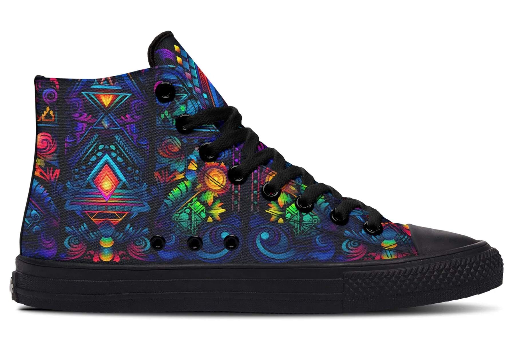 Cyber Lights High Top Shoes