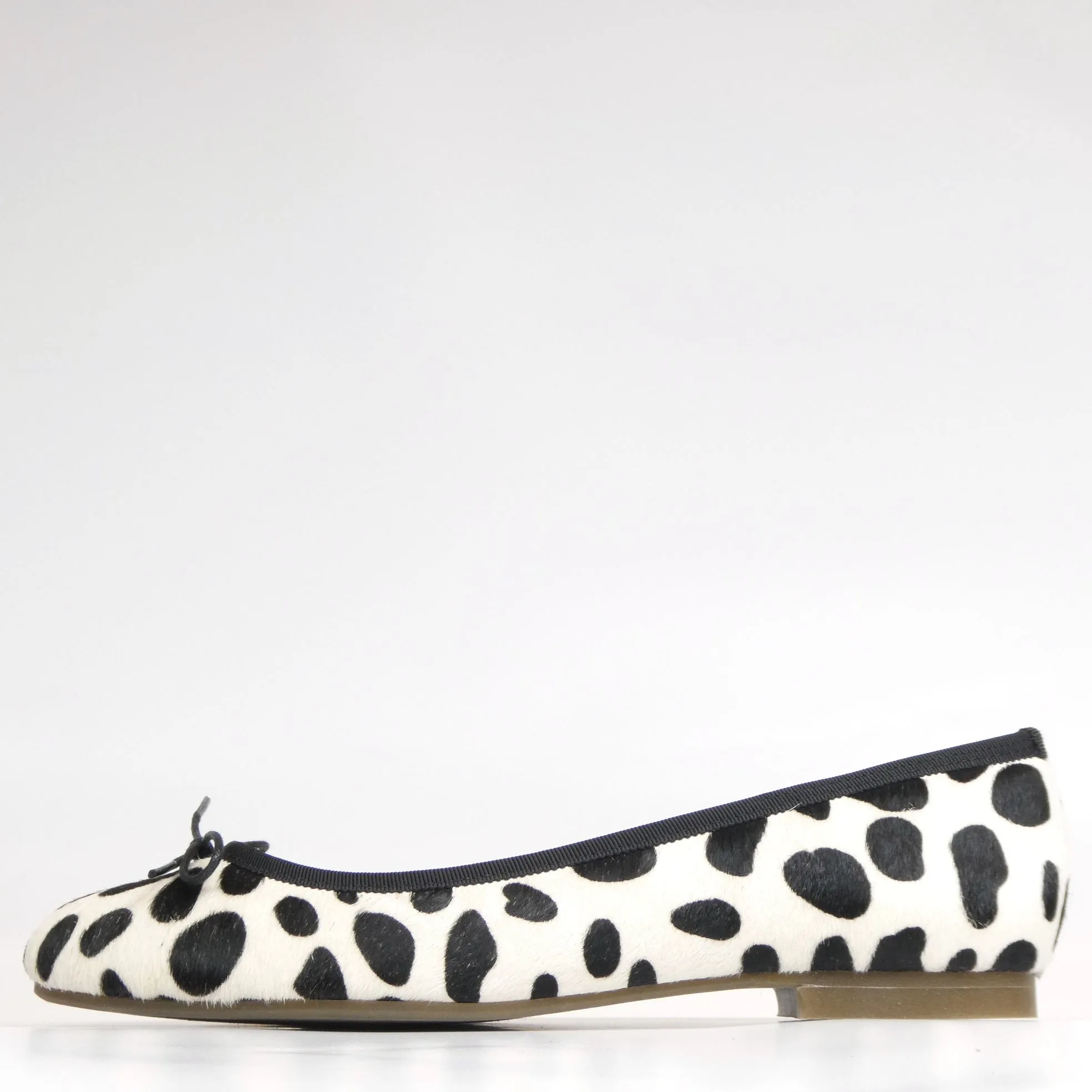 Dalmatian Print Flats