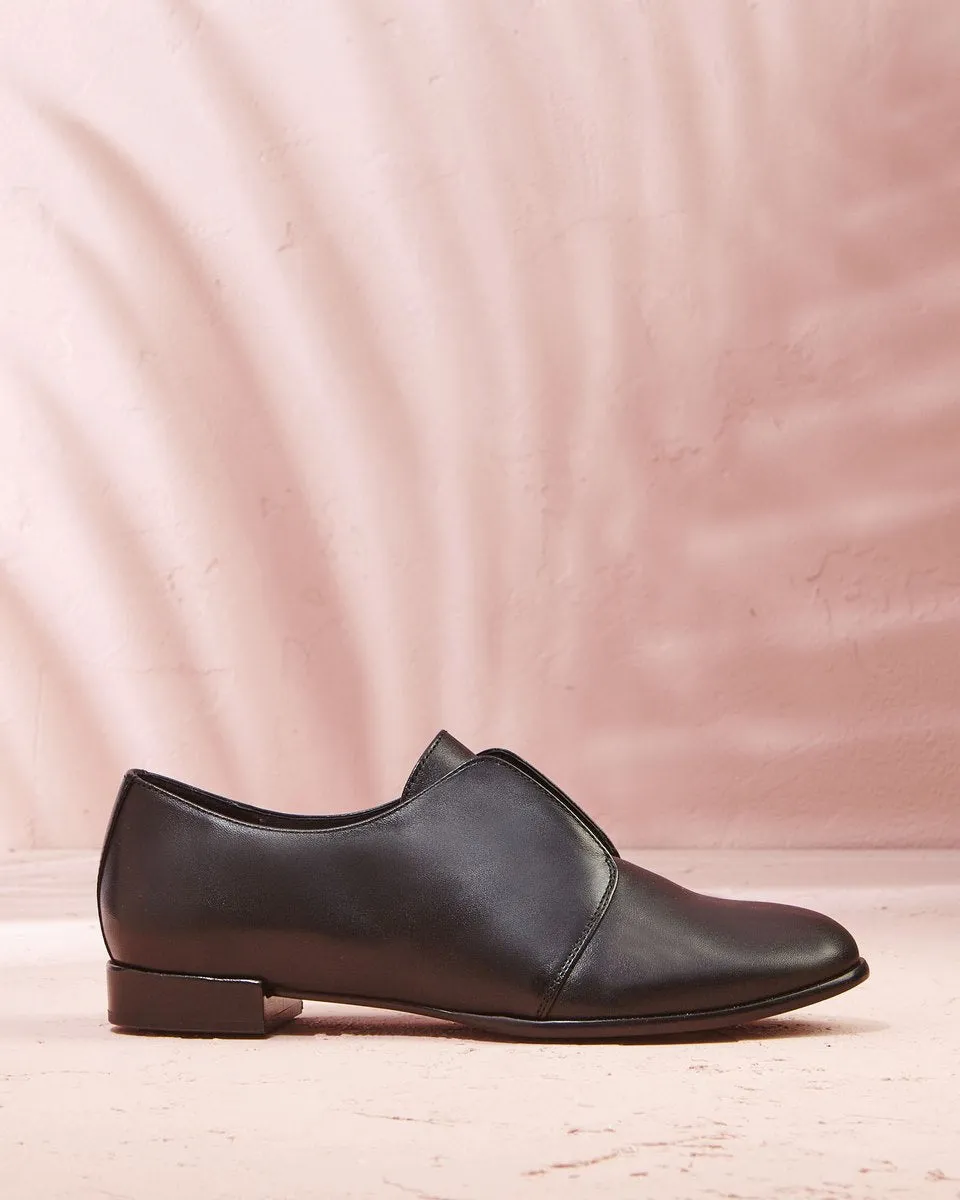 Derbies En Cuir Edorine - Noir