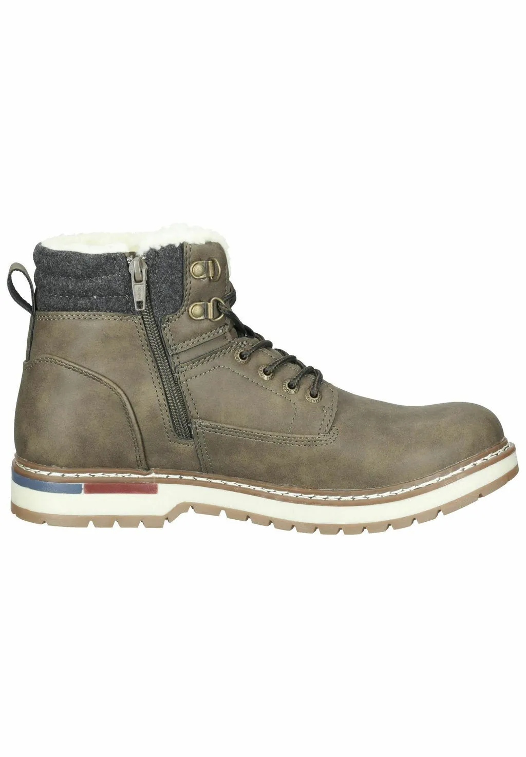 Dockers by Gerli lace-up boots, khaki