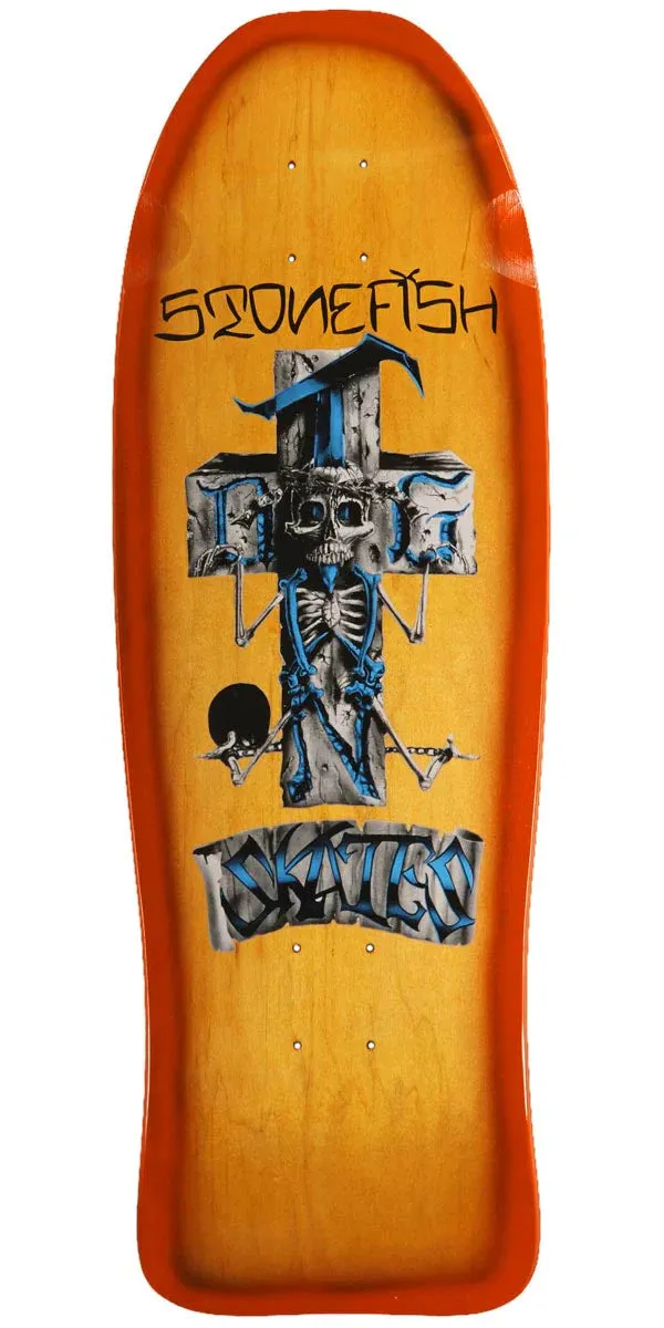 Dogtown Skates Stonefish Orange/Yellow Fade 10.125" Reissue Skateboard Deck