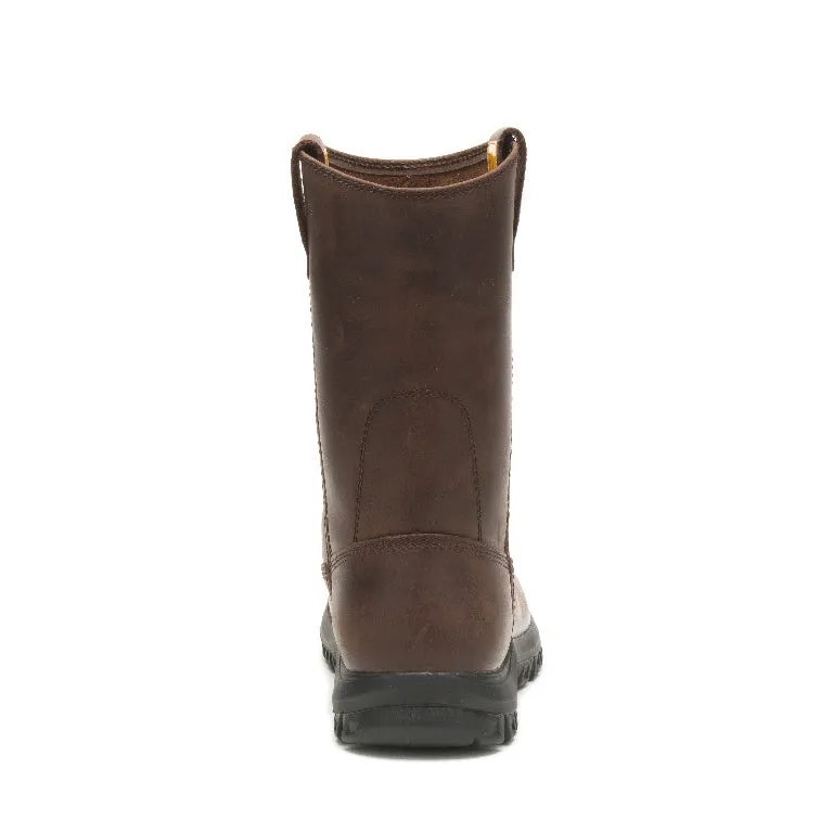 Drawbar Soft-Toe Pull On Work Boot Brown