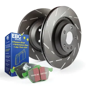 EBC Brakes S2KF1153 S2 Kits Greenstuff 2000 and USR Rotors