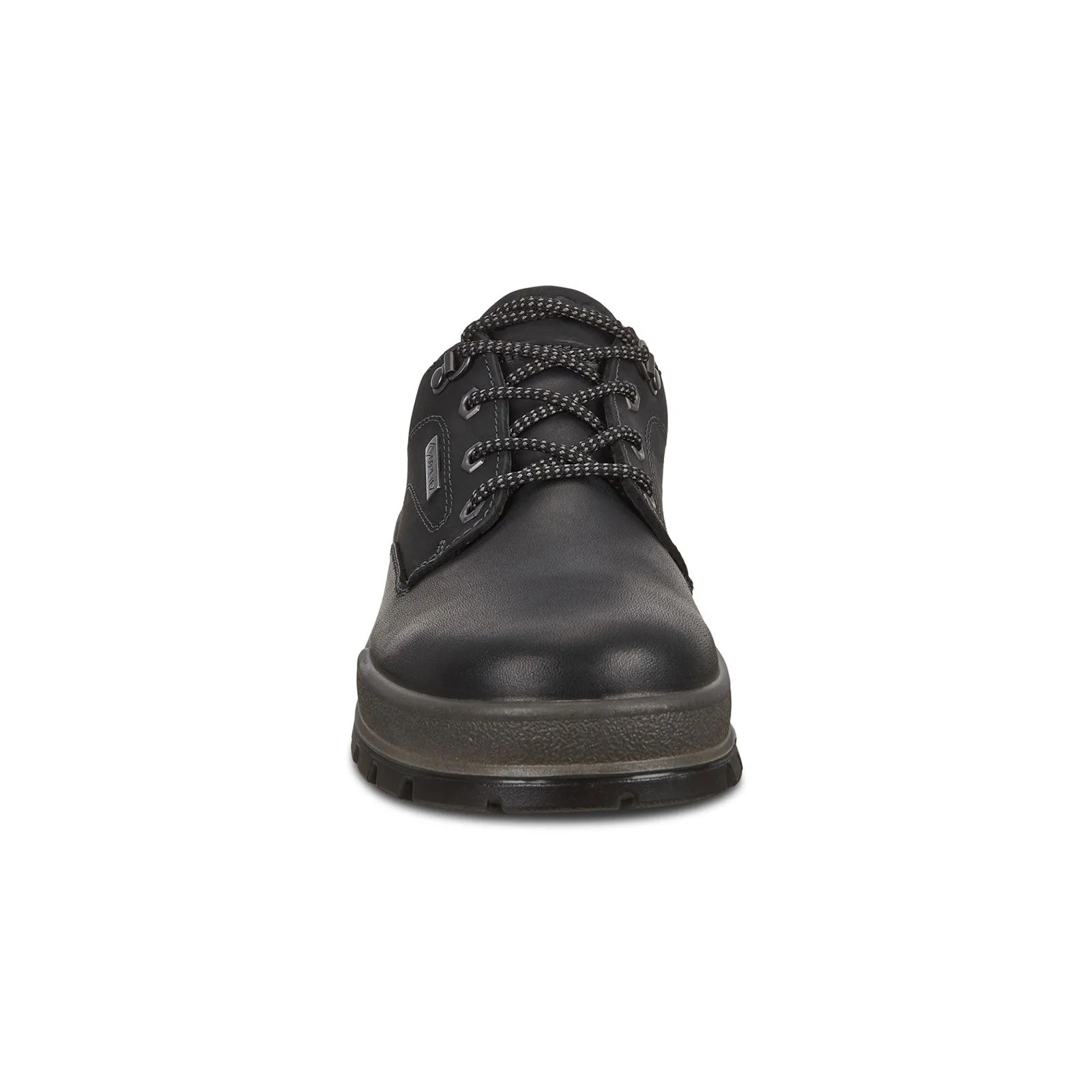 ECCO Track 25 Low Plain Toe Hiking Shoe (Men) - Black/Black