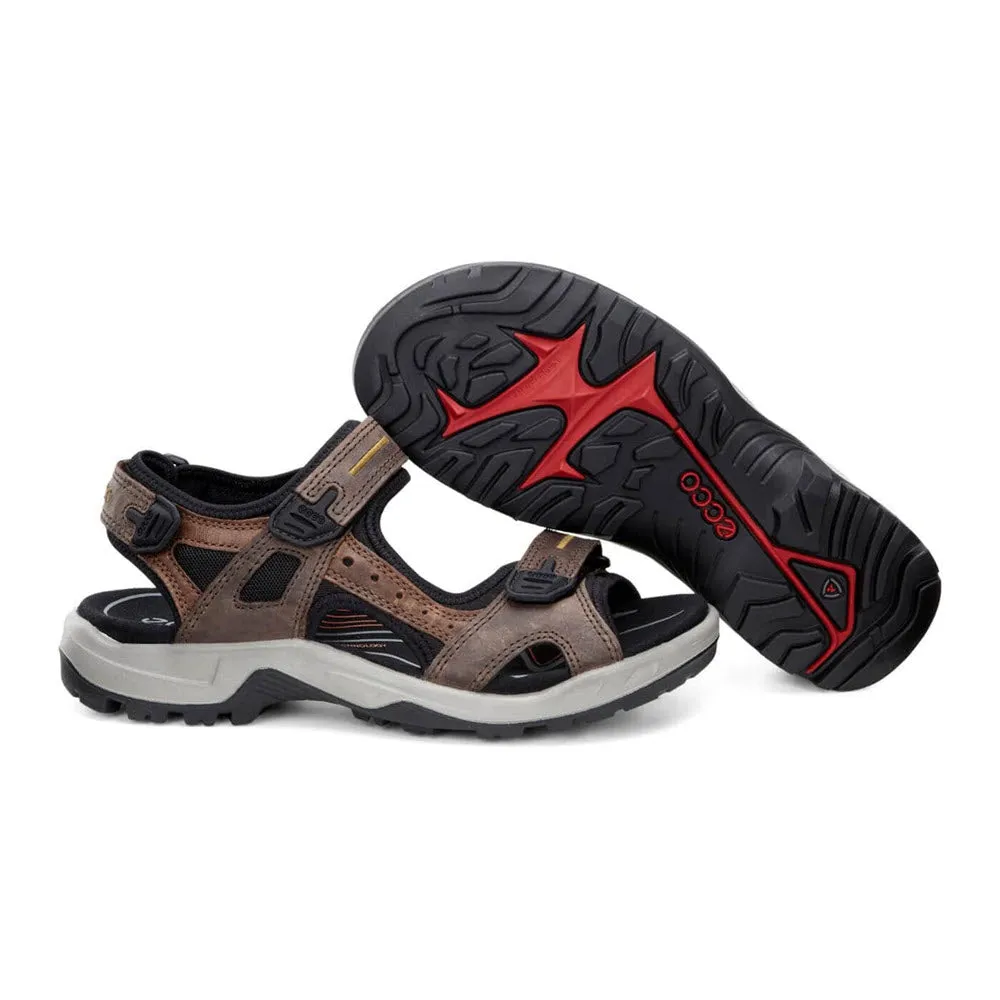 ECCO YUCATAN SANDAL ESPRESSO COCOA - MENS