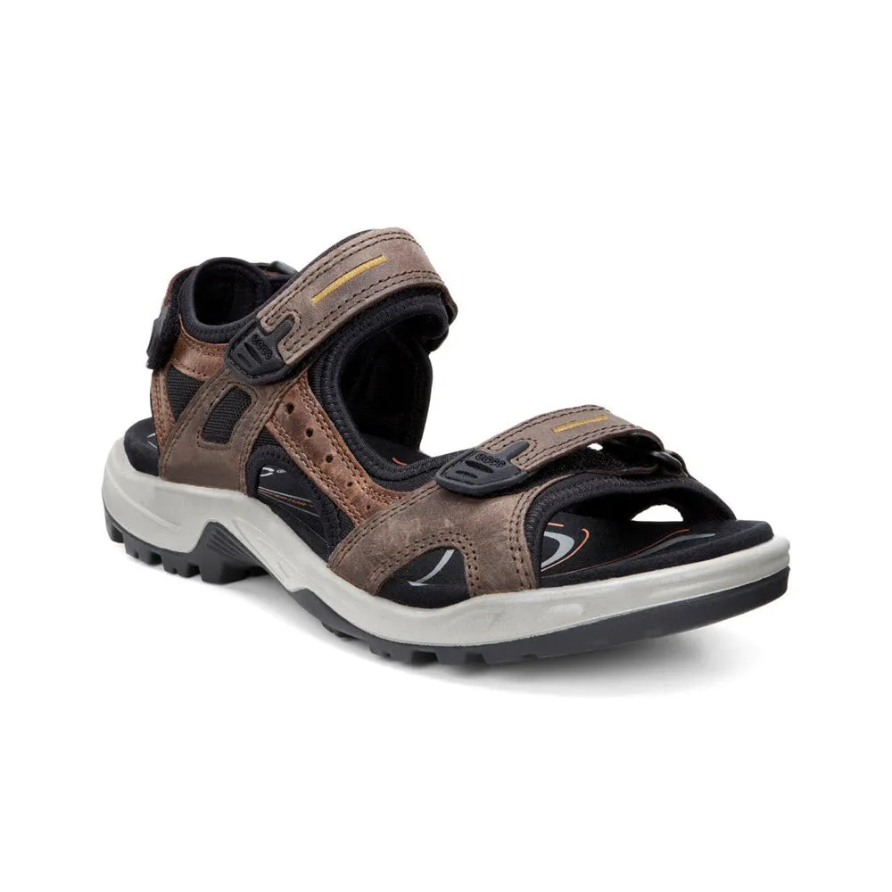 ECCO YUCATAN SANDAL ESPRESSO COCOA - MENS