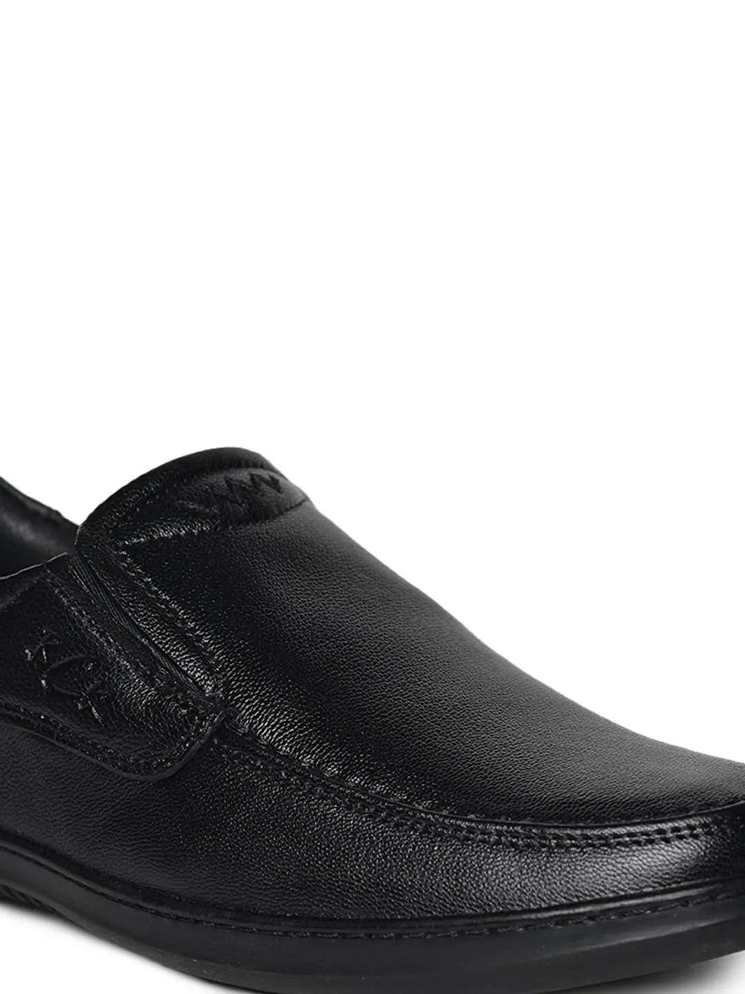 Errol Genuine Leather Casual Shoes for Mens (Black, 41)