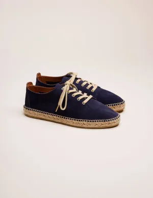 Espadrilles Raymond - Suède marine