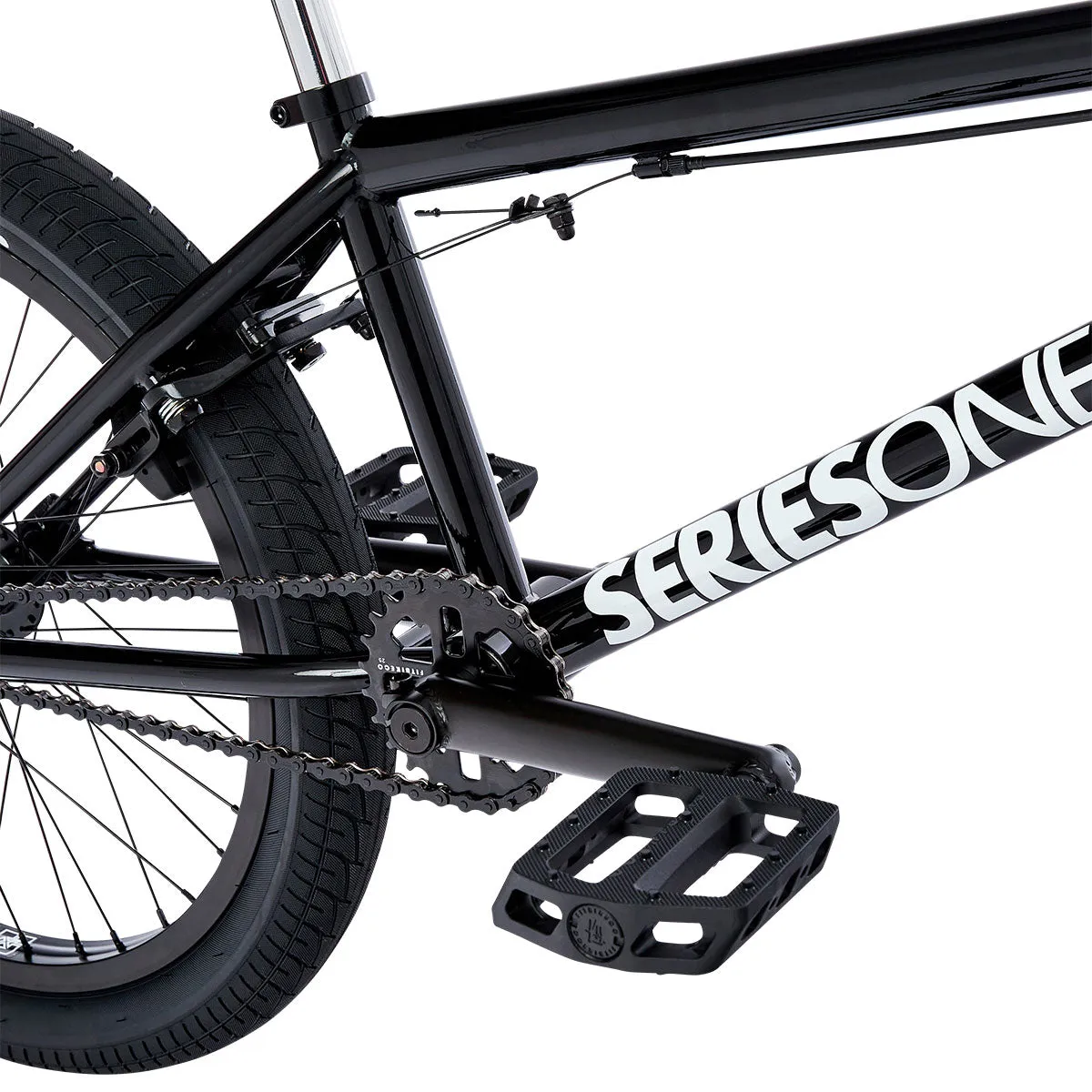 Fit 2021 Series One MD 20.5″ Complete BMX Bike - Gloss Black