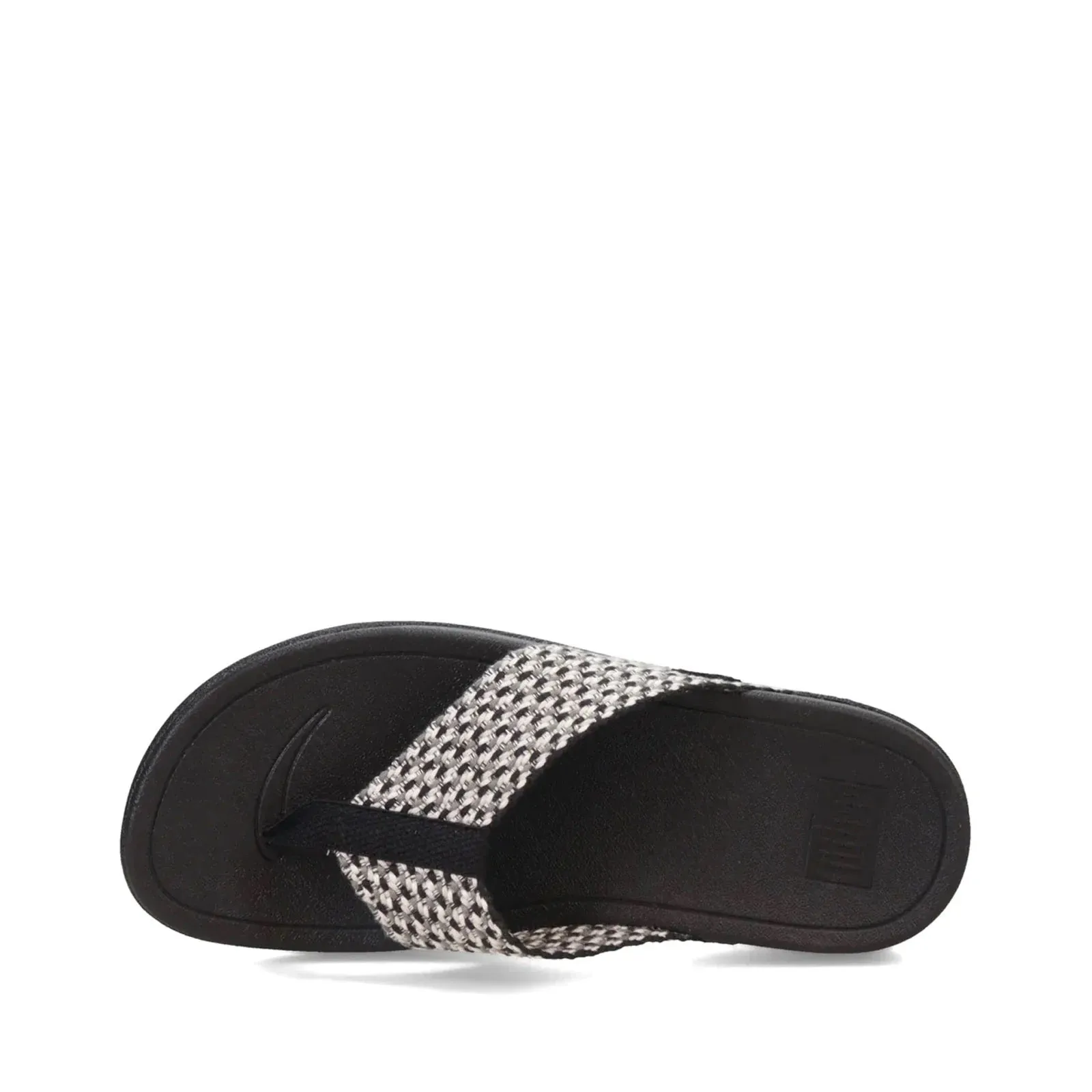 'FitFlop' Women's Surfa Webbing Toe-Post Sandal - Black