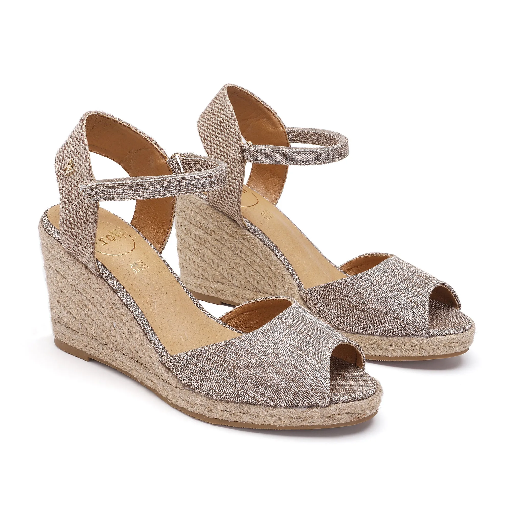 Flora Taupe Espadrille