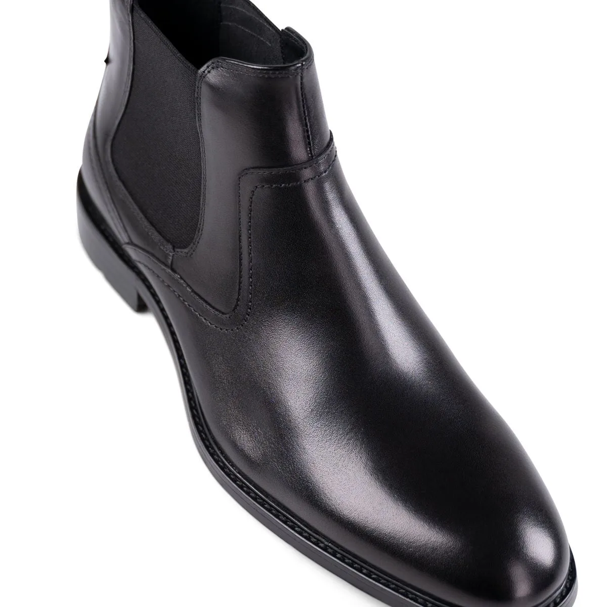 Garret Black Chelsea Boots