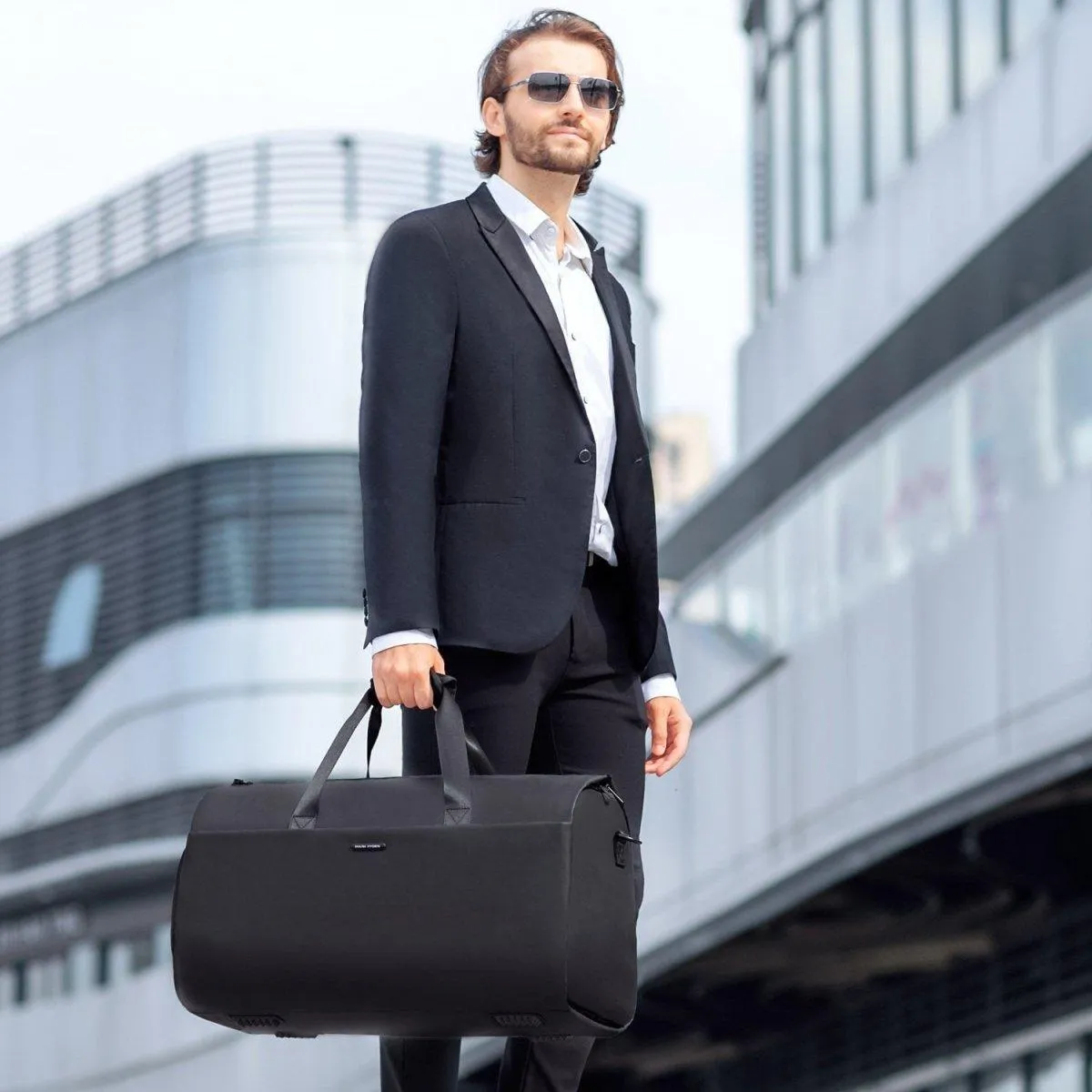 Gentleman: High Capacity & Water-Resistant Business Suit Travel Bag with Multipurpose Compartments