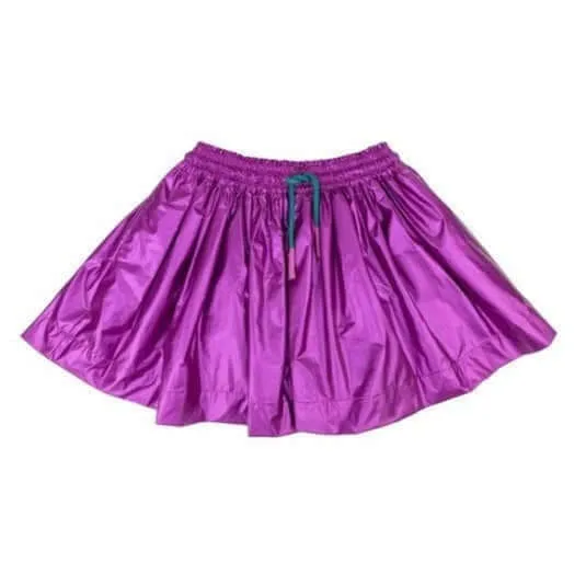 Girls Purple Shield Skirt