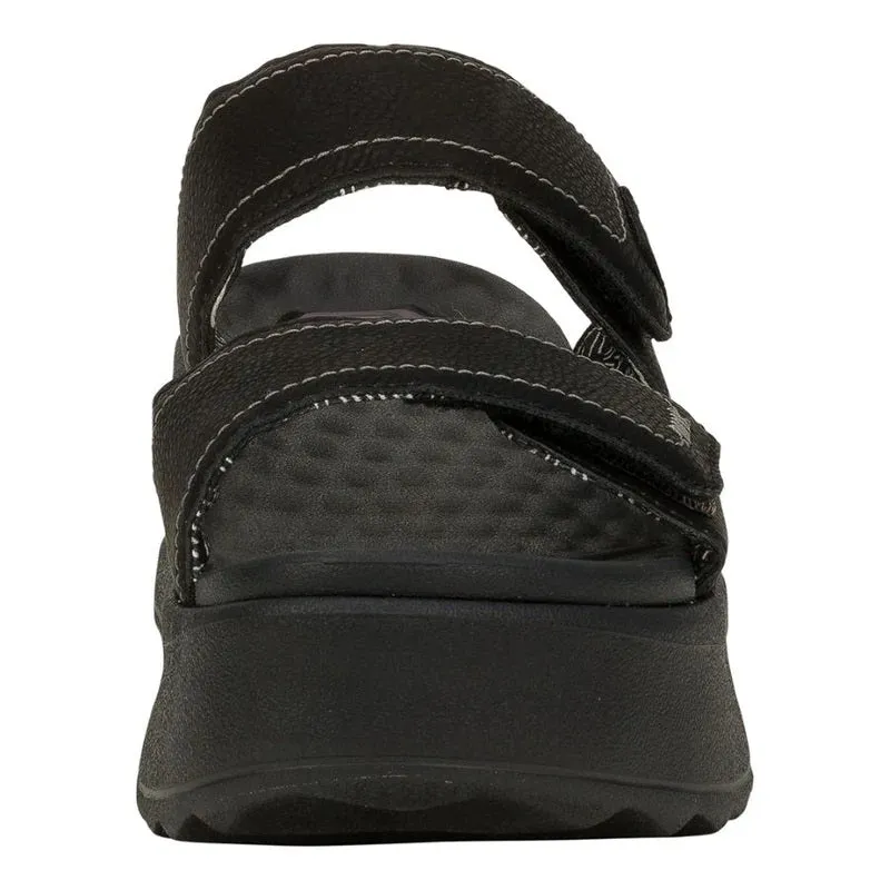 'Hey Dude' Women's Delray Slide Sandal - Black / Black