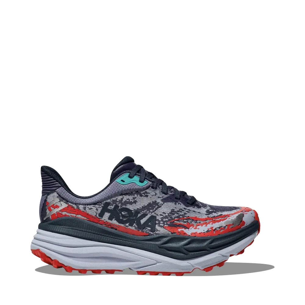 Hoka Men's Stinson 7 Sneaker in Anchor/Gull