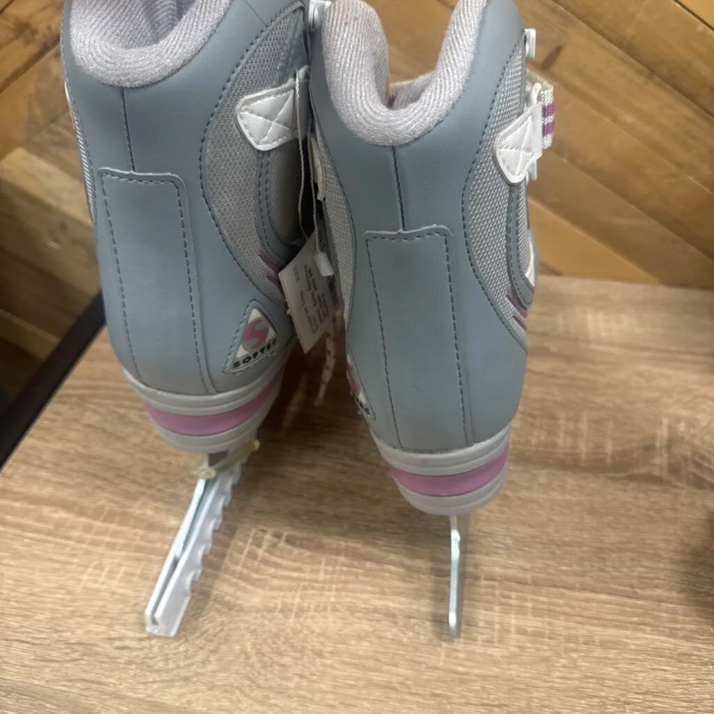 Jackson - Softec Recreational Figure Skates - MSRP $160: Grey/Pink-women-8