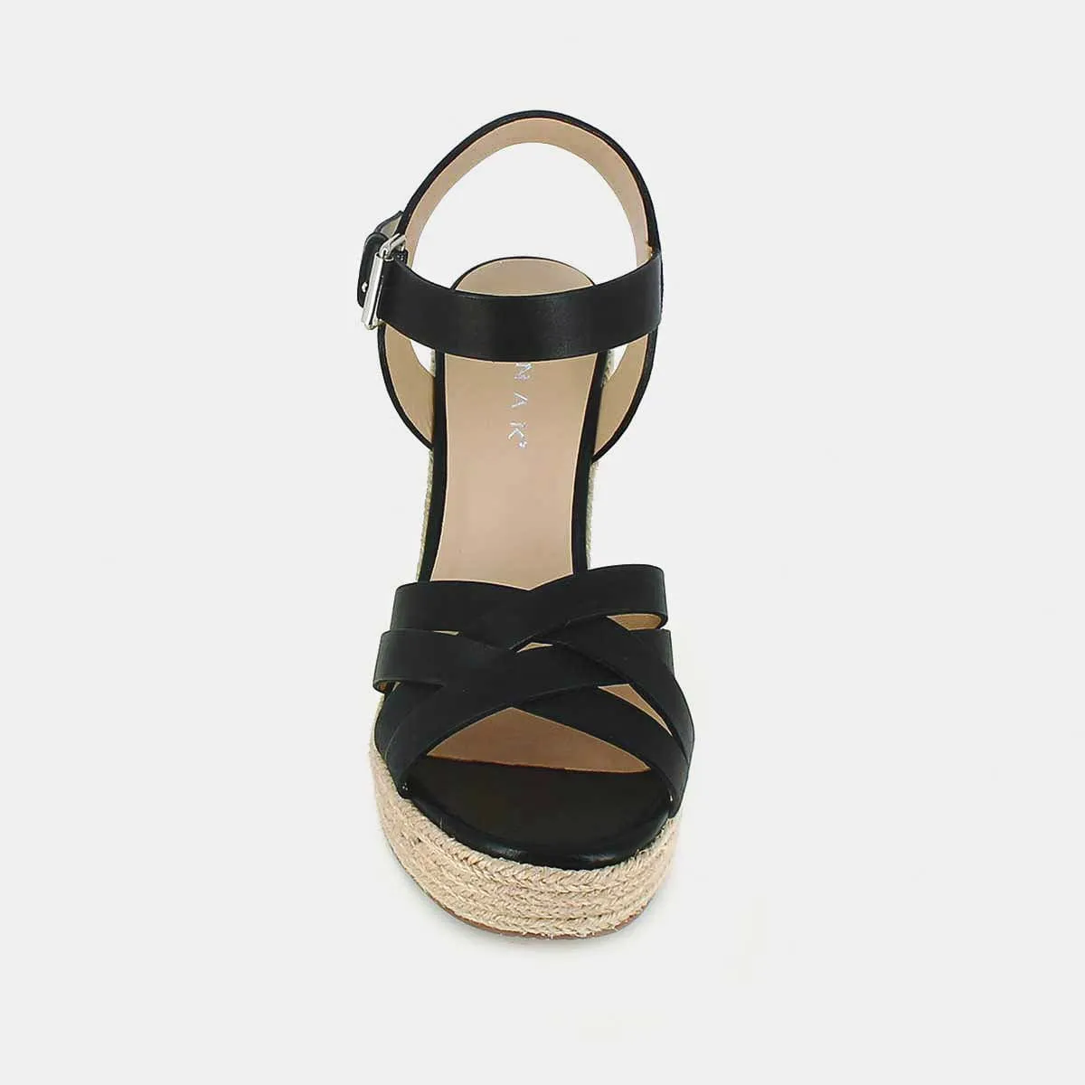 Jonak - Espadrilles Sacha Cuir  - Noir