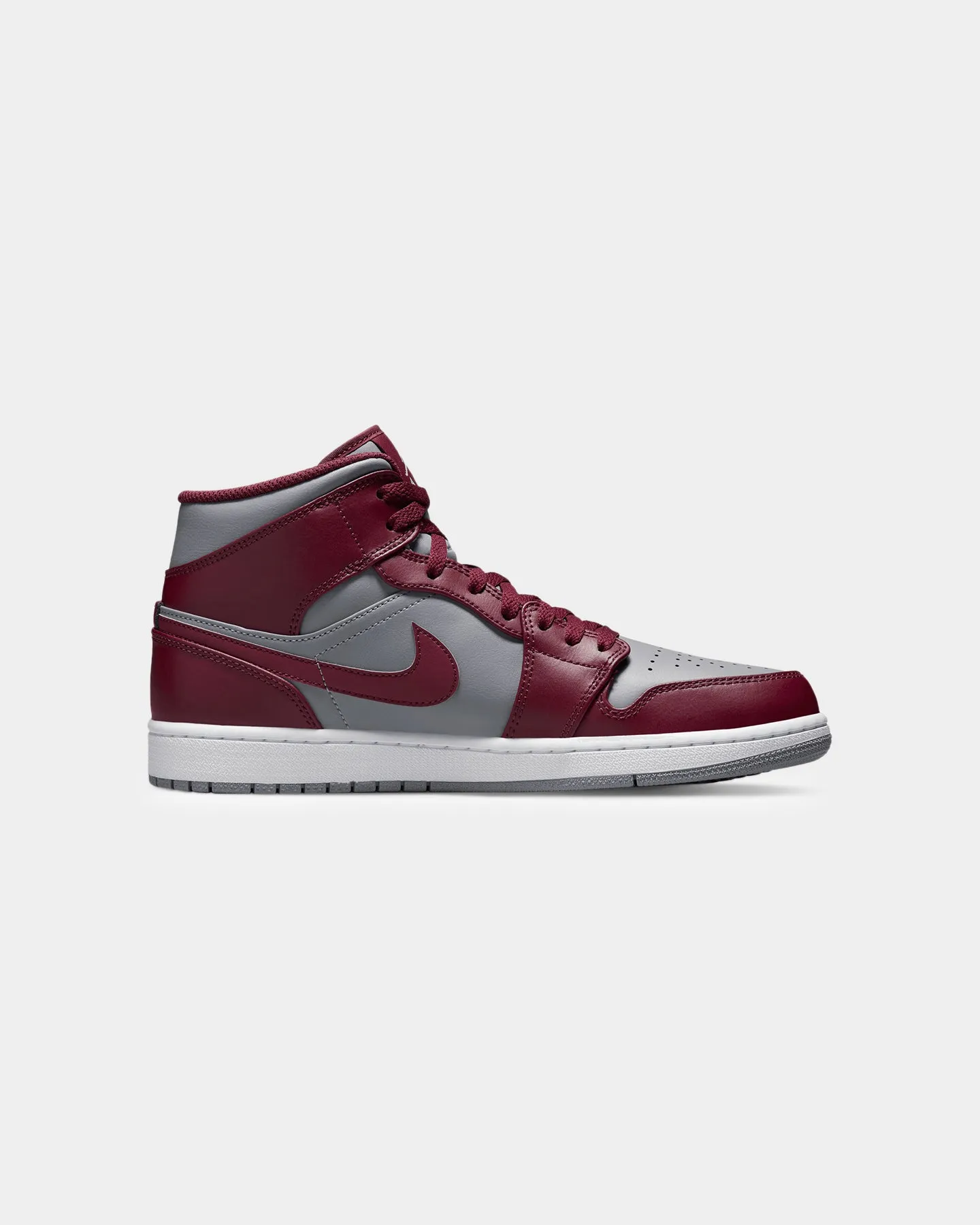 Jordan Air Jordan 1 Mid "Cherrywood Red" Cherrywood Red/White-Cement Grey