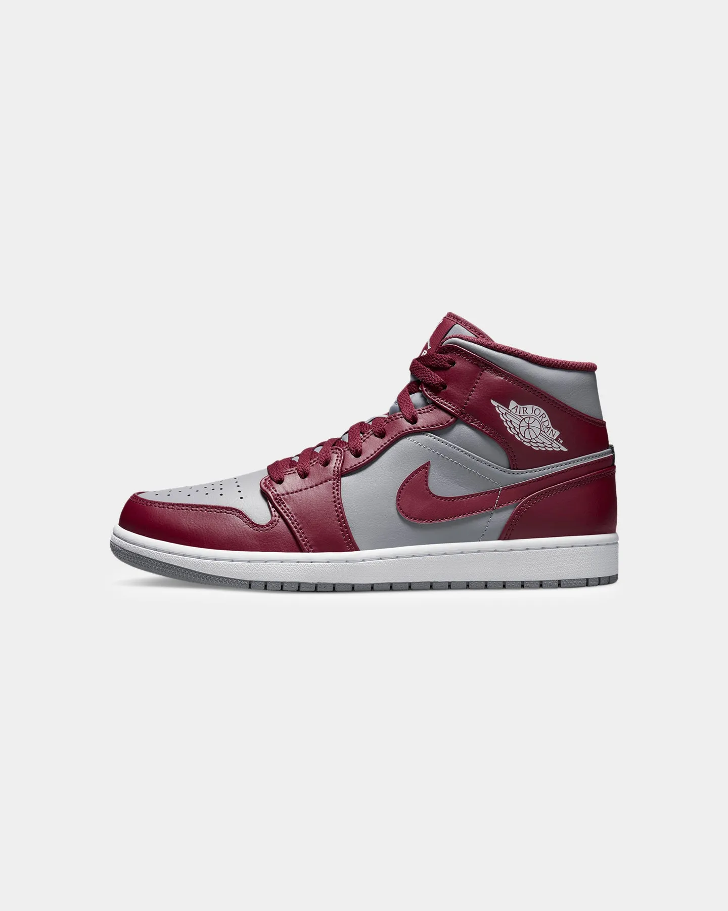 Jordan Air Jordan 1 Mid "Cherrywood Red" Cherrywood Red/White-Cement Grey