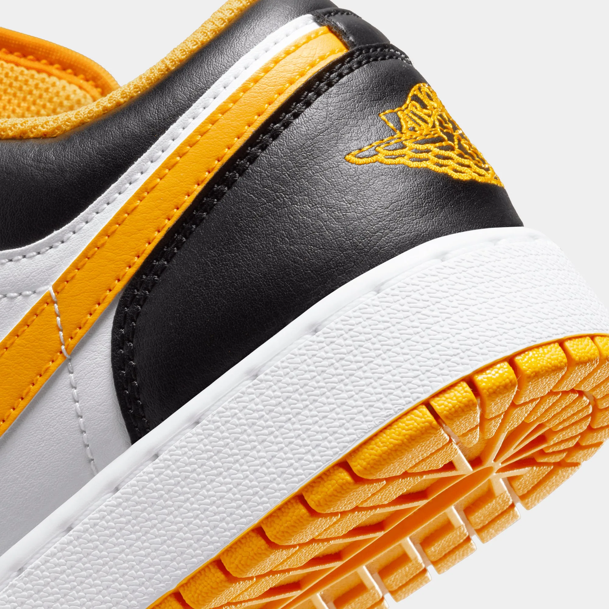 Jordan Kid's Air Jordan 1 Low (GS) "University Gold" Taxi/Black/White