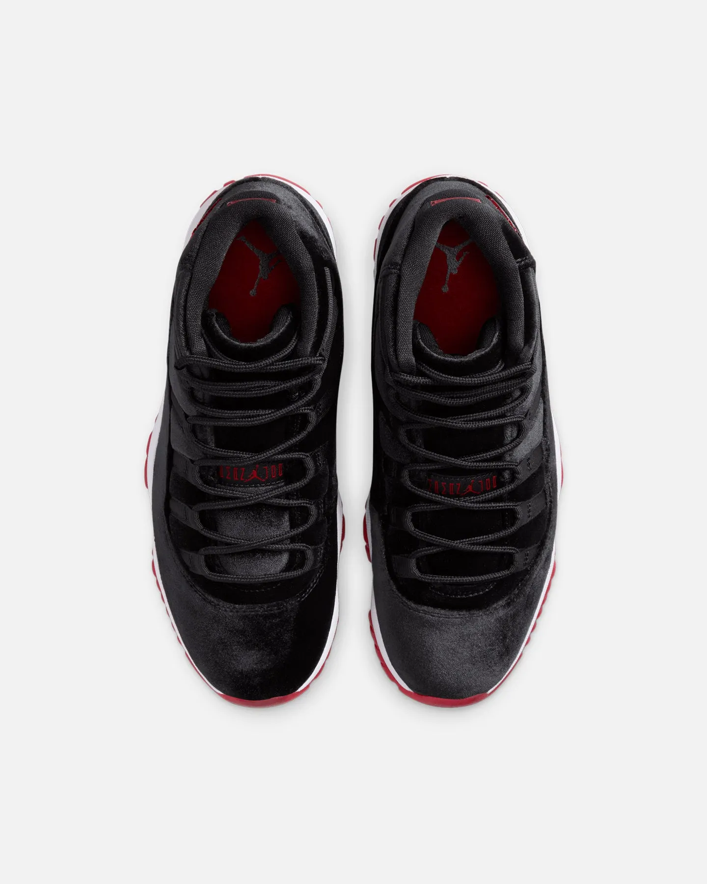 Jordan Women's Air Jordan 11 Retro "Bred Velvet" Black/Gym Red