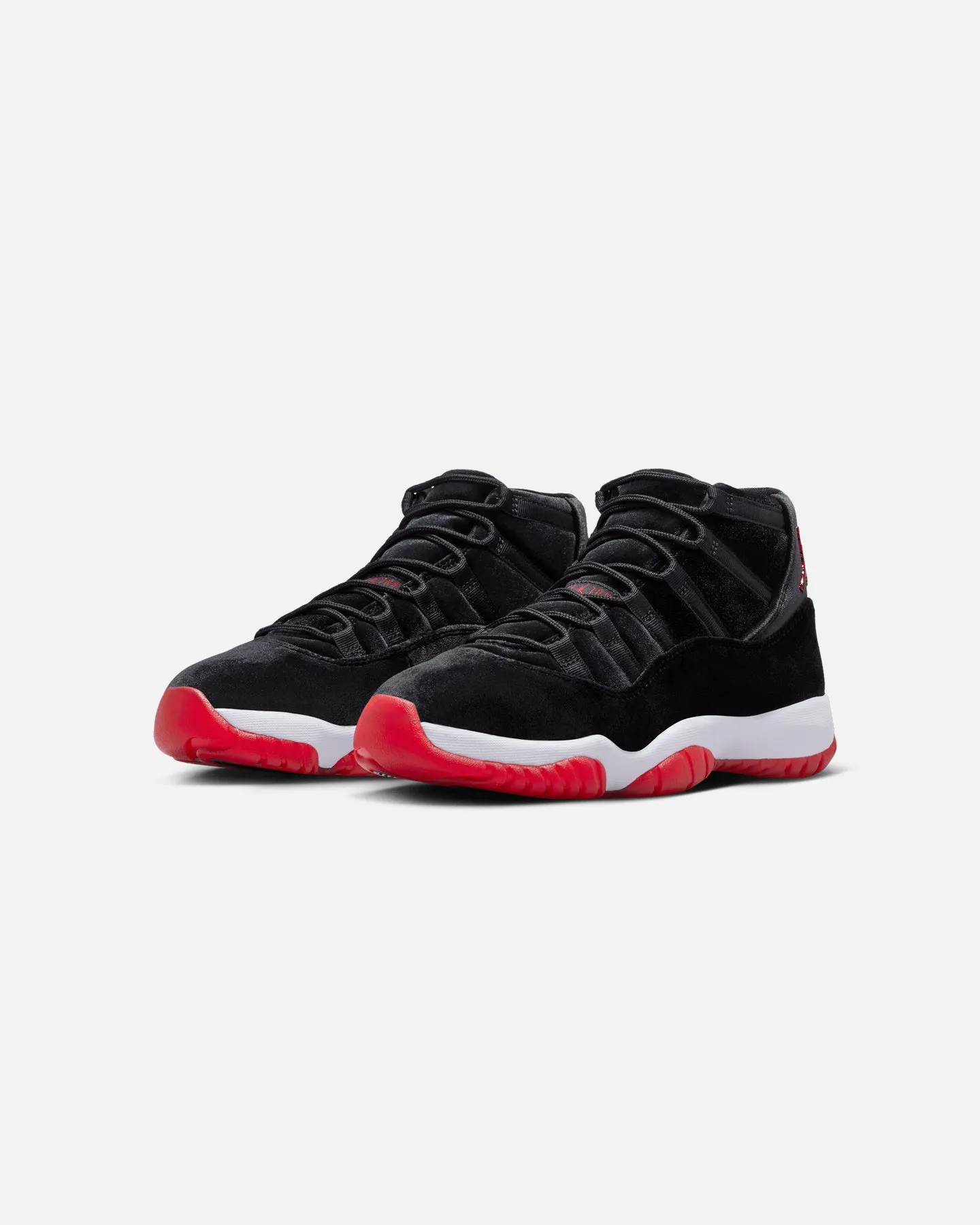 Jordan Women's Air Jordan 11 Retro "Bred Velvet" Black/Gym Red