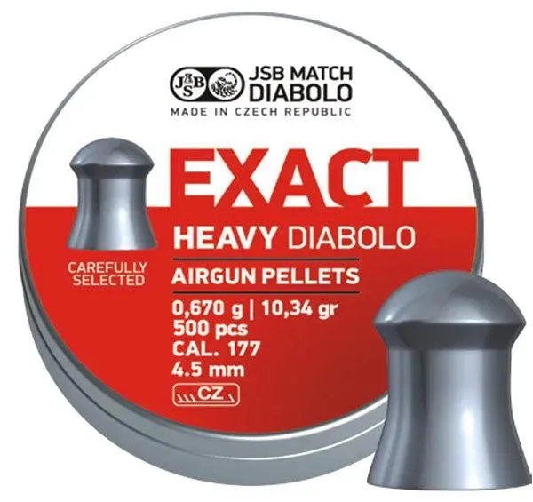 JSB Exact Heavy - 4.52mm - 500stk