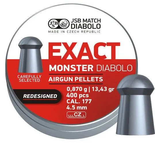 JSB Exact Monster Redesigned - 4.52mm - 400stk