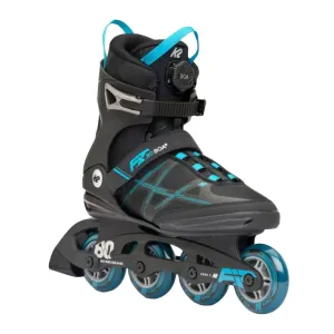 K2 F.I.T. 80 BOA Black/Blue Mens Inline Skates