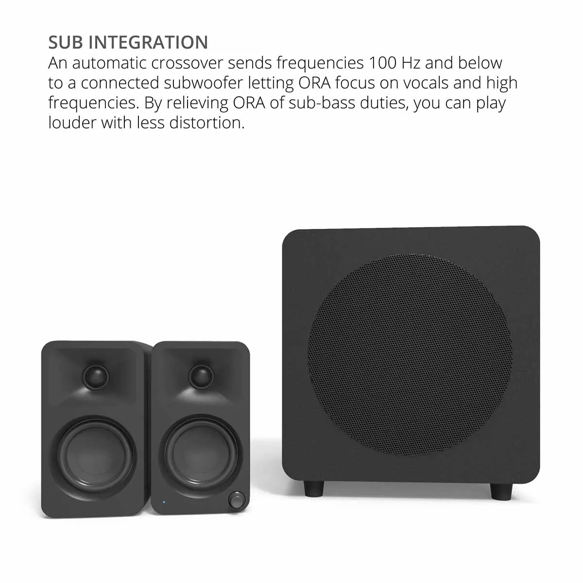 Kanto ORA Powered Reference Desktop Speakers - Pair