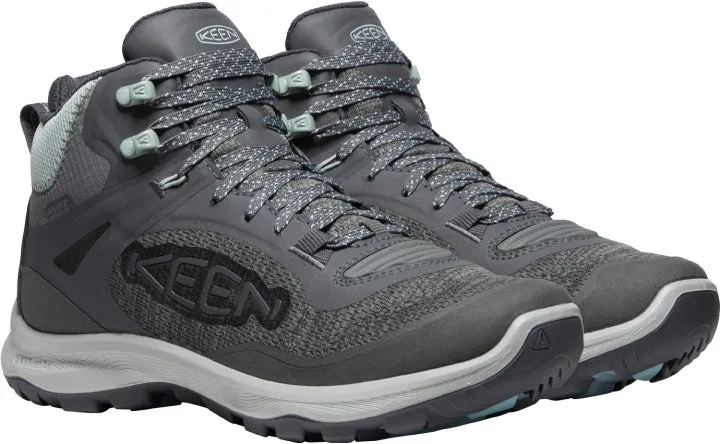 'Keen Outdoor' Women's Terradora Flex WP Hiker - Magnet / Cloud Blue