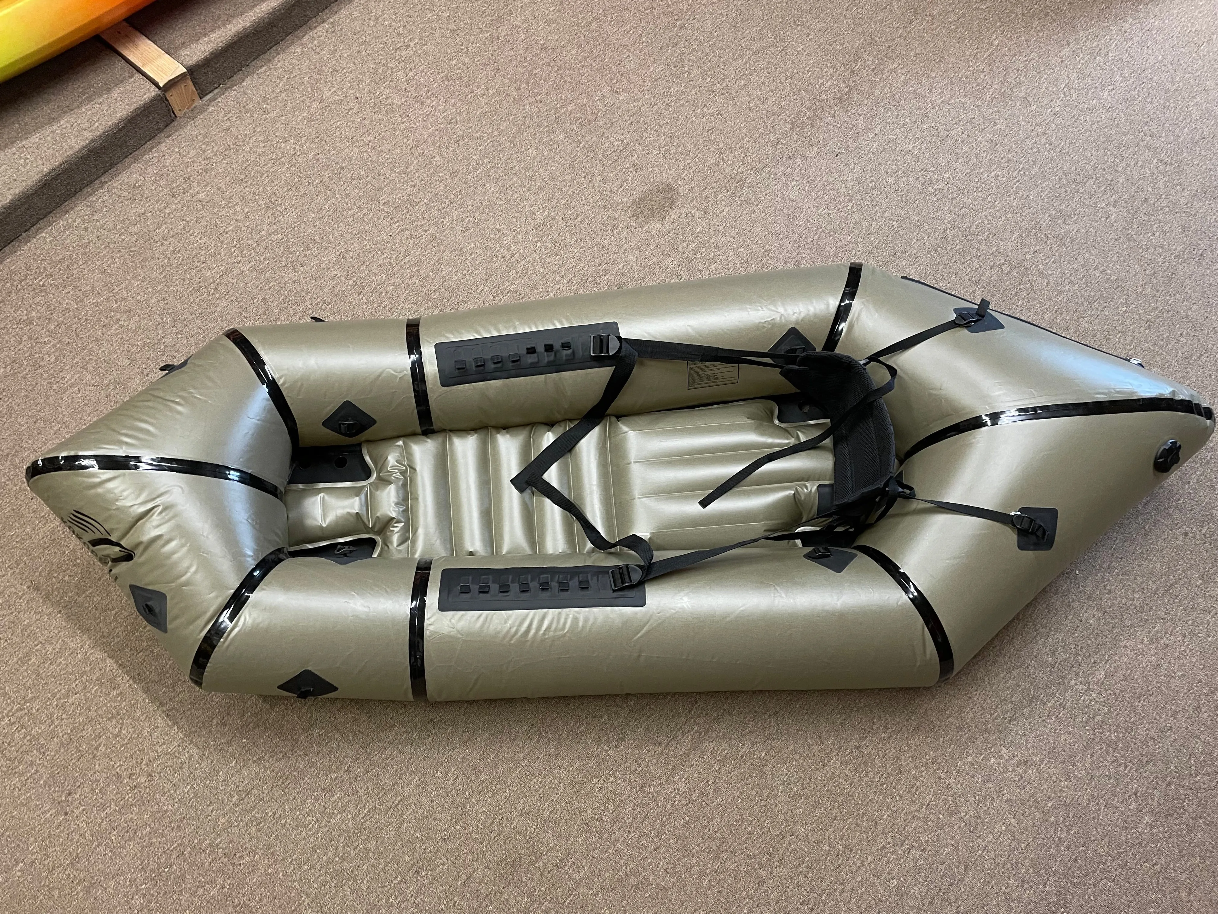 Kokopelli Nirvana Packraft with Ti-Zip - Olive Drab - Display Model