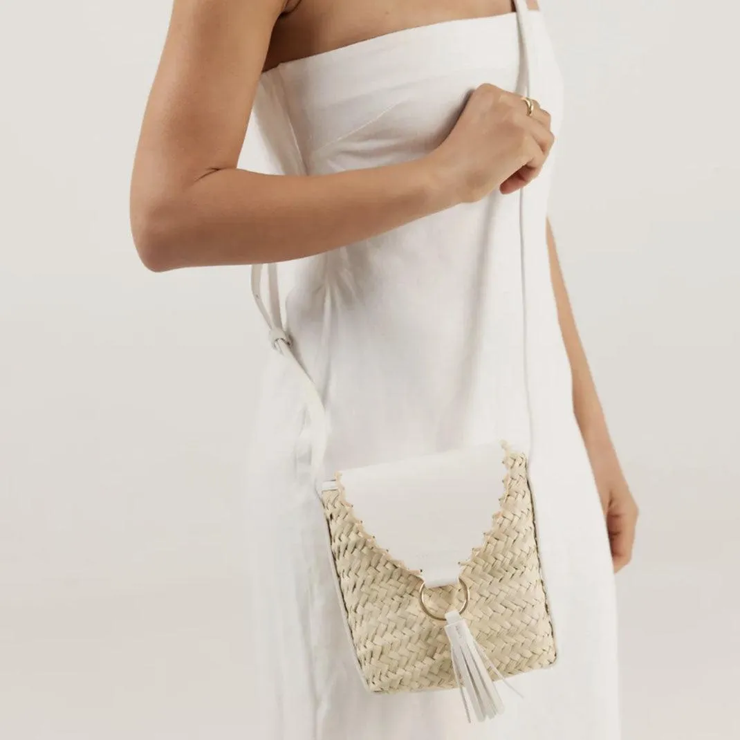 Lila Pouch | White