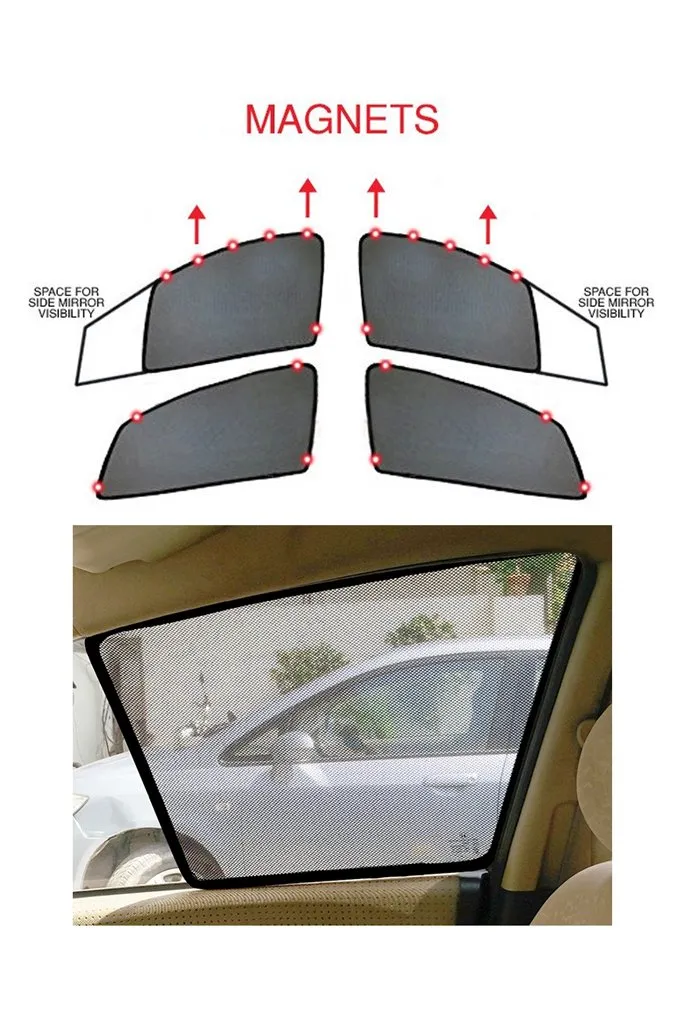 Magnetic Car Sunshades For Nissan Kicks