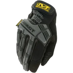 Mechanix Wear M-Pact Men's Indoor/Outdoor Impact Gloves Black/Gray M 1 pair