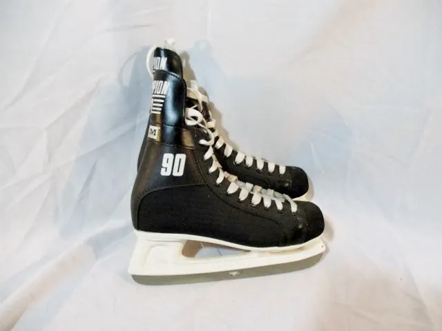 Mens CCM CHAMPION 90 Ice Hockey Figure Skates 9 BLACK Sport Winter