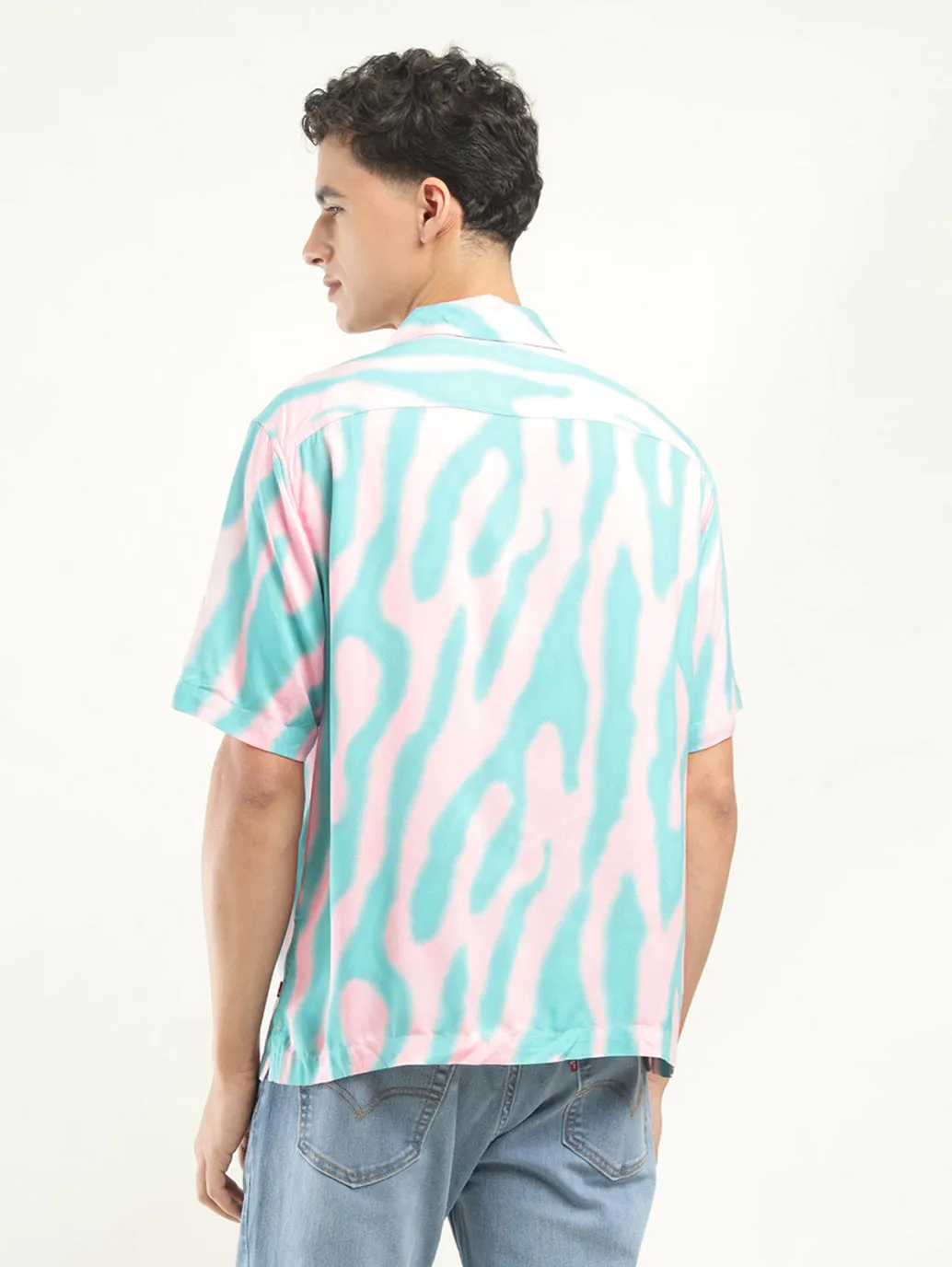 Men's Printed Camp Shirt