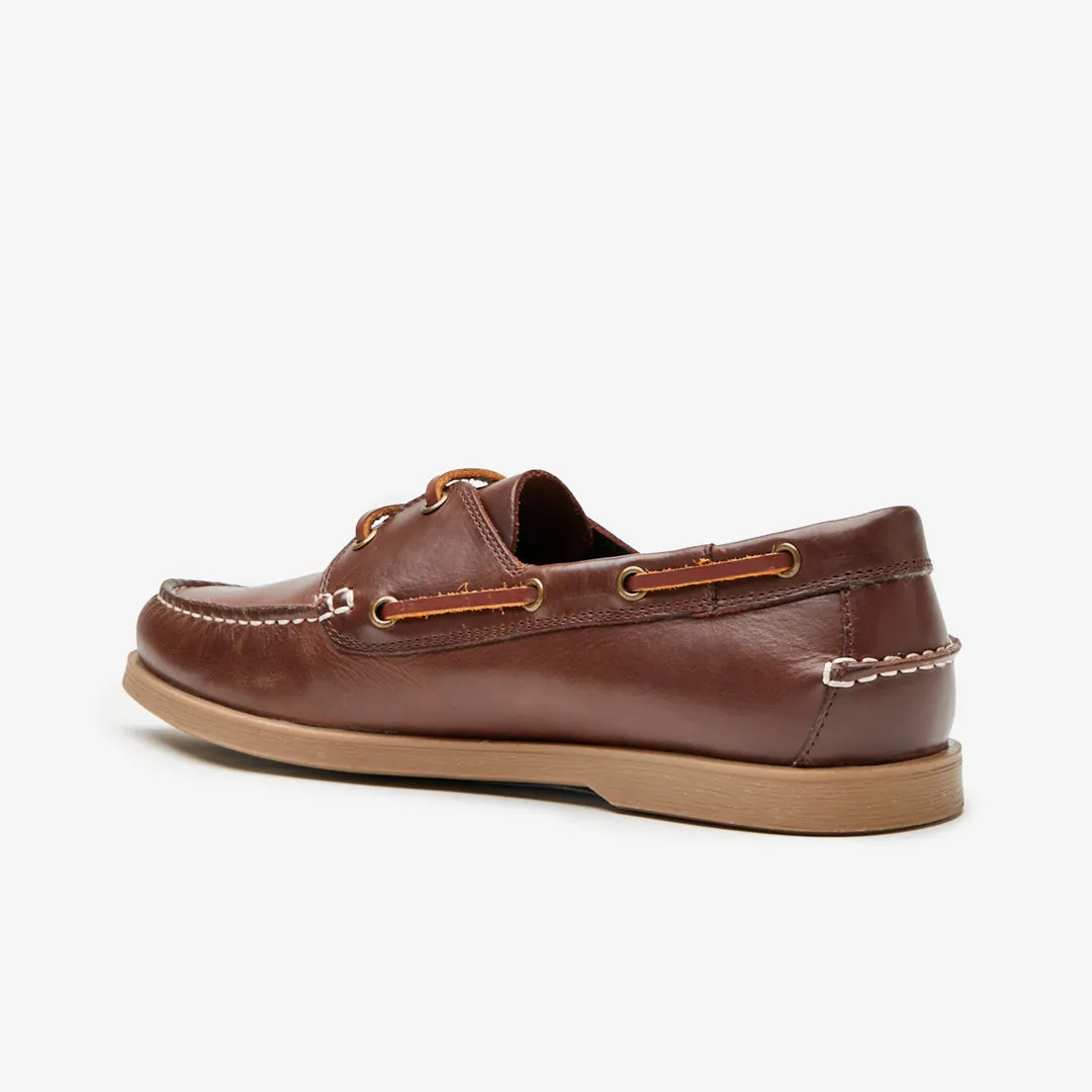 Men's Steven Leather Boat Shoes