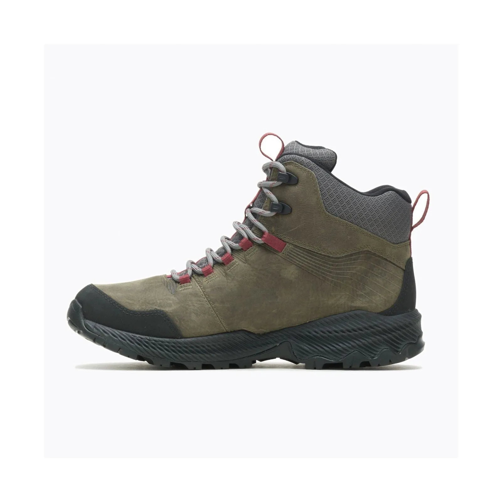 Merrell Forestbound Mid Mens Grey Waterproof Hiking Boot