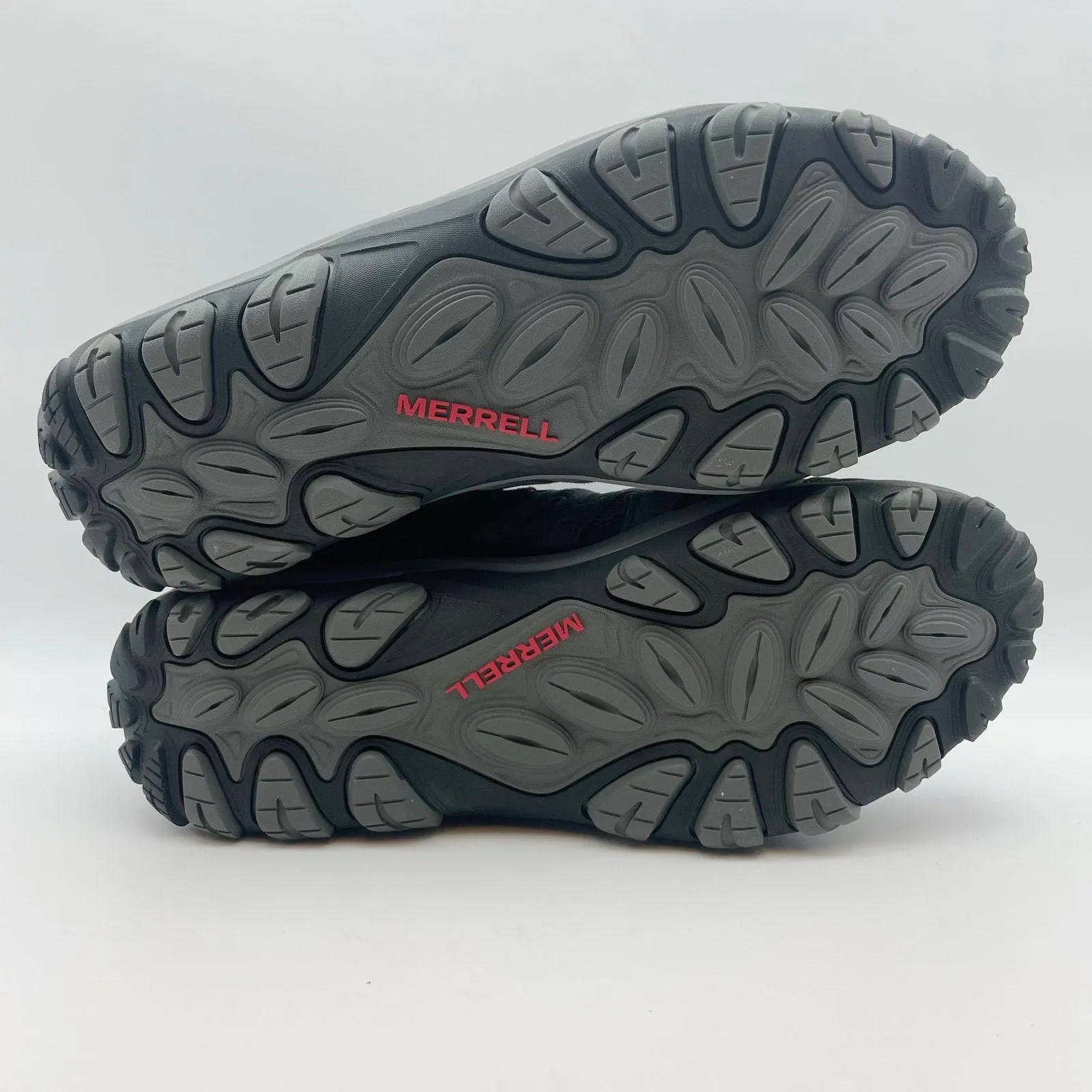 Merrell Men's Accentor 3 Hiking Shoes Size 9 Gray Black Waterproof Suede