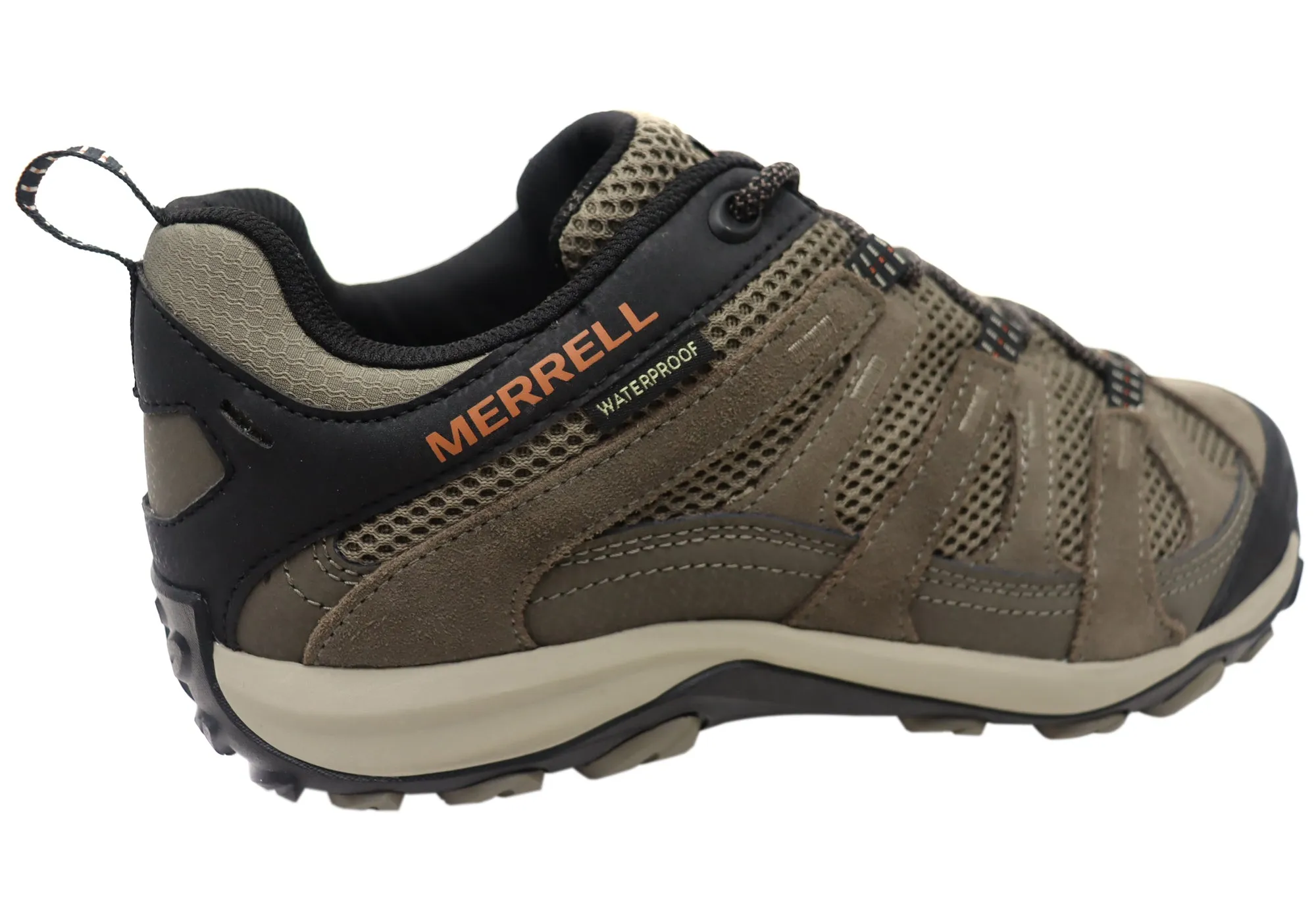 Merrell Mens Alverstone 2 Waterproof Wide Fit Leather Hiking Shoes