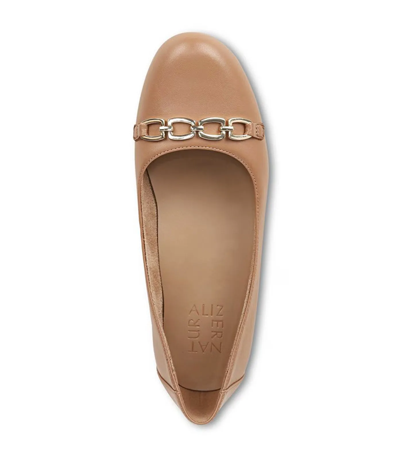 Mira Ballet Flat Hazelnut