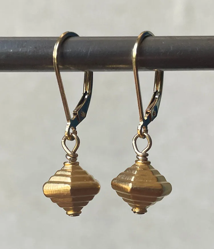 Modern Vermeil Earrings