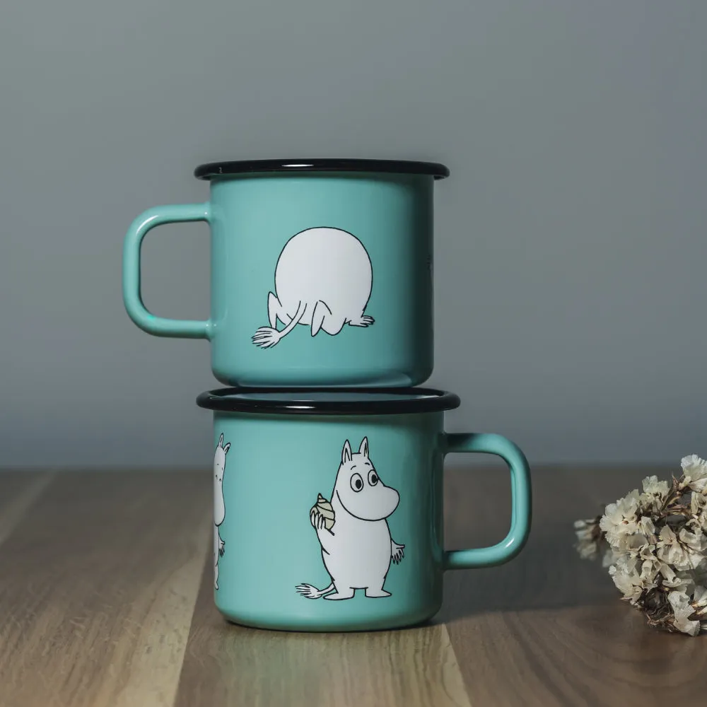 Moomin Enamel Mug 3.7 dl Moomintroll