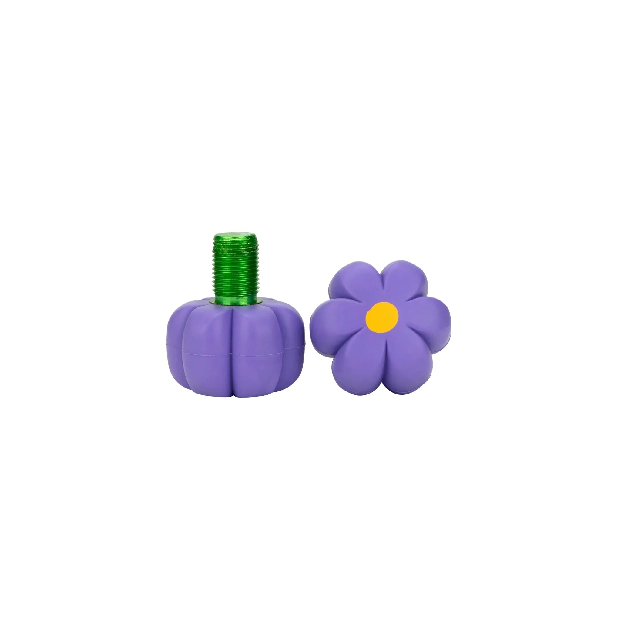 Moxi Brake Petals Toe Stops - Violet Forget Me Not (Pair)