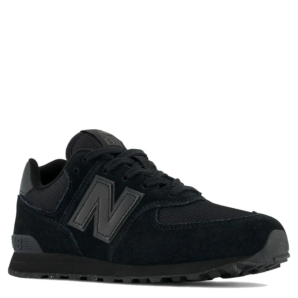 New Balance Youth 574 in Black